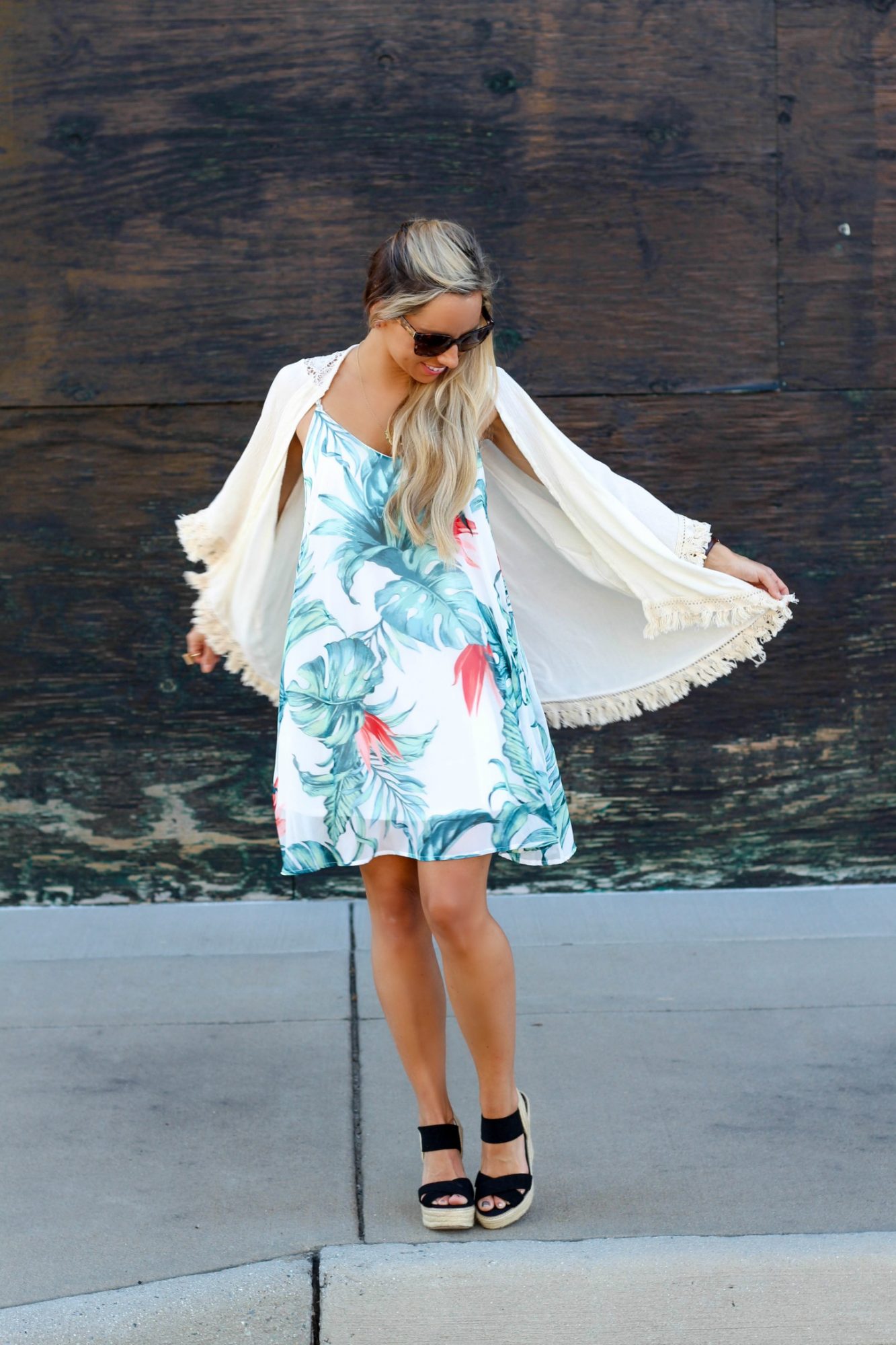 Fringe Kimono – Great Transitional Piece!