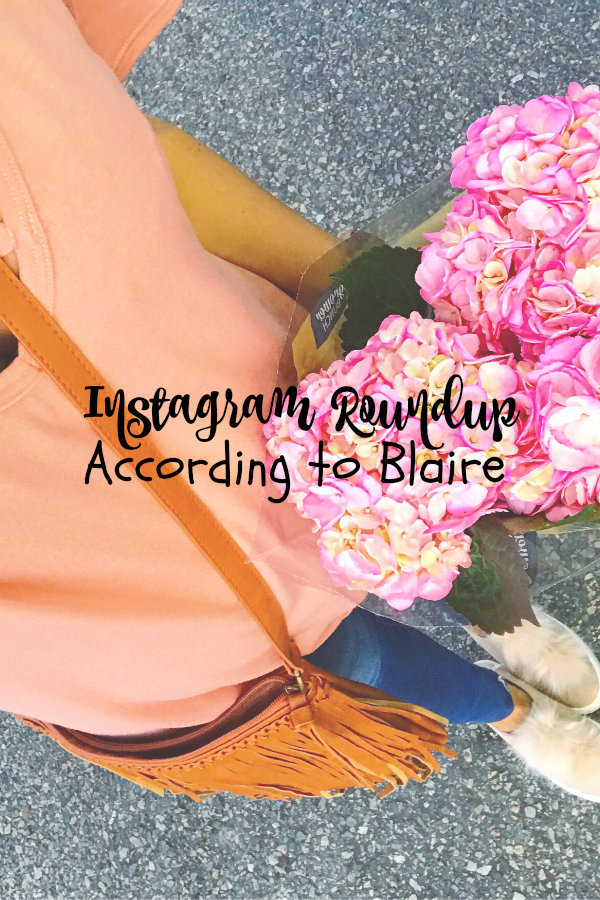 According to Blaire Friday Instagram Roundup